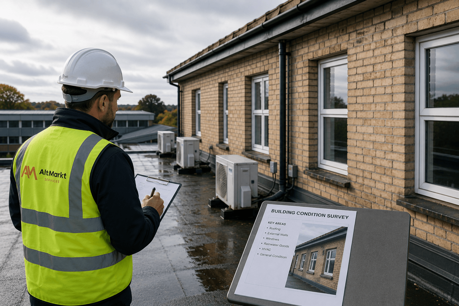 Building condition and estate planning support for public sector estates