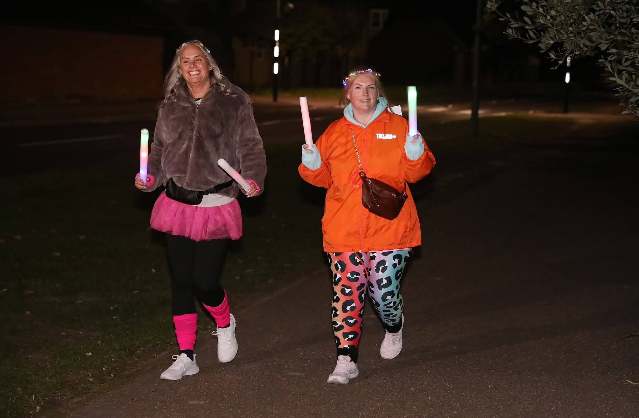 Midnight Walk fundraising event for St Helena Hospice