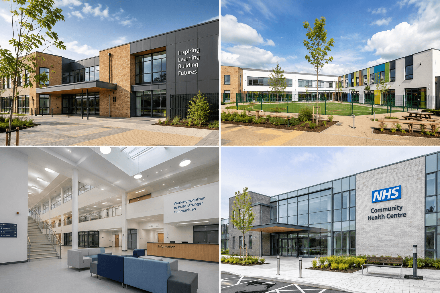 Public sector estate buildings supported by AltMarkt independent estates consultancy