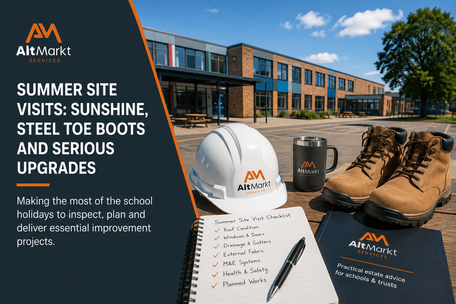 Summer site visits for school estate improvement projects